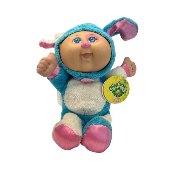 Cabbage Patch Kids Cuties Puppy Dog W Tag Mignons Soft Cloth Body - Picture 1 of 4